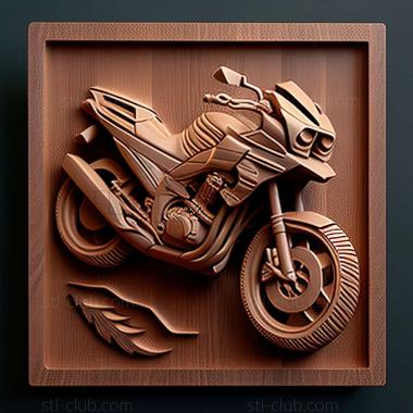 3D мадэль Suzuki DR Z 400 SM (STL)